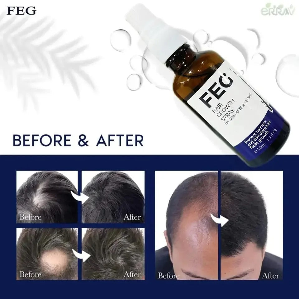 FEG PLUS Hair Growth Spray 50ml | Habibi Buy